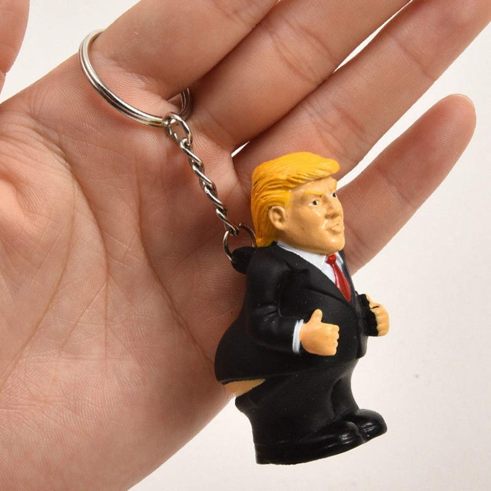 Donald Trump Toy Squeeze President Poop 6cm Funny